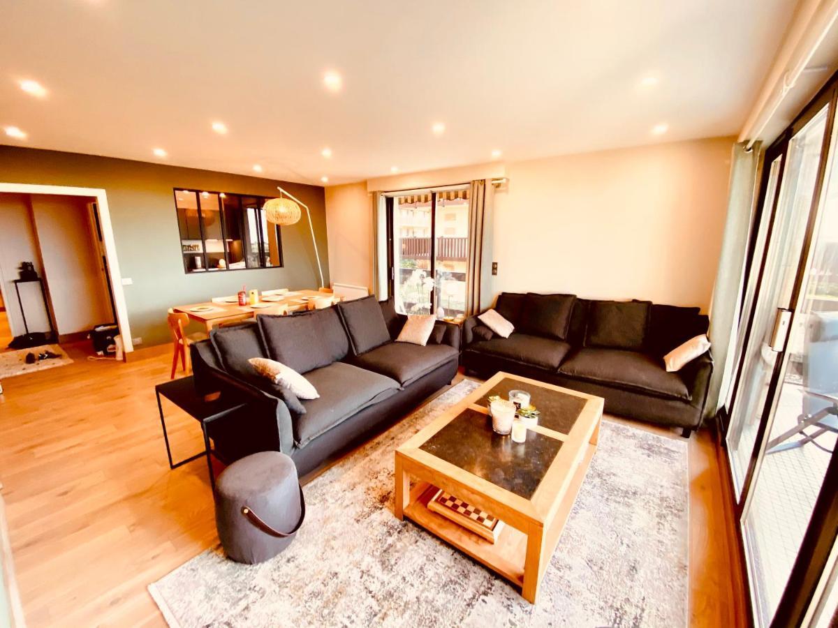 Magnifique Appart Standing Face Mer Centre A Pied Apartment Deauville Bagian luar foto